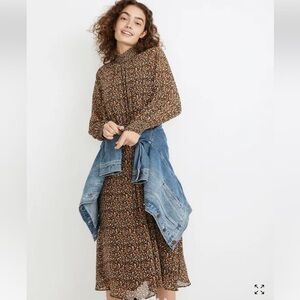 Madewell Prairie flower dress Size M